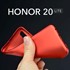Microsonic Matte Silicone Huawei Honor 20 Lite Kılıf Kırmızı 5
