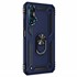 Microsonic Huawei Honor 20 Kılıf Military Ring Holder Lacivert 2