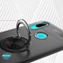 Microsonic Huawei Honor 8A Kılıf Kickstand Ring Holder Siyah Rose 3