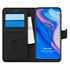 Microsonic Huawei P Smart Z Kılıf Fabric Book Wallet Siyah 1