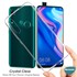 Microsonic Huawei Honor 9X Kılıf Transparent Soft Beyaz 4