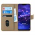 Microsonic Huawei Mate 20 Lite Kılıf Fabric Book Wallet Gold 1