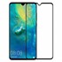 Microsonic Huawei Mate 20 X Tam Kaplayan Temperli Cam Ekran koruyucu Siyah 1