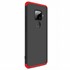 Microsonic Huawei Mate 30 Lite Kılıf Double Dip 360 Protective Siyah Kırmızı 2