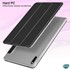 Microsonic Huawei MatePad 11 Kılıf Slim Translucent Back Smart Cover Pembe 4