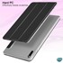 Microsonic Huawei MatePad 10 4 Kılıf Slim Translucent Back Smart Cover Gümüş 4