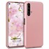 Microsonic Matte Silicone Huawei Nova 5T Kılıf Rose Gold 1