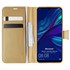 Microsonic Huawei P Smart 2019 Kılıf Delux Leather Wallet Gold 1