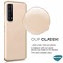 Microsonic Matte Silicone Huawei P Smart 2021 Kılıf Gold 4