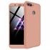 Microsonic Huawei P Smart Kılıf Double Dip 360 Protective Rose Gold 1