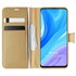 Microsonic Huawei P Smart Pro Kılıf Delux Leather Wallet Gold 1
