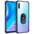 Microsonic Huawei Y9S Kılıf Grande Clear Ring Holder Lacivert 1