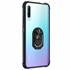 Microsonic Huawei Y9S Kılıf Grande Clear Ring Holder Siyah 2