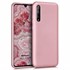 Microsonic Matte Silicone Huawei P Smart S Kılıf Rose Gold 1