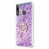 Microsonic Huawei P smart Z Kılıf Glitter Liquid Holder Mor 2