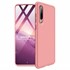 Microsonic Huawei P30 Kılıf Double Dip 360 Protective Rose Gold 1