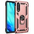 Microsonic Huawei P30 Kılıf Military Ring Holder Rose Gold 1