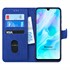 Microsonic Huawei P30 Lite Kılıf Fabric Book Wallet Lacivert 1