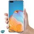 Microsonic Huawei P40 Kılıf 6 tarafı tam full koruma 360 Clear Soft Şeffaf 4