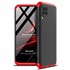 Microsonic Huawei P40 Lite Kılıf Double Dip 360 Protective Siyah Kırmızı 1