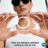 Microsonic Huawei Pura 90 Kılıf MagSafe Clear Sararmaz Şeffaf 3