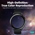 Microsonic Huawei Watch GT 3 Pro 43mm Seramik Tam Kaplayan Temperli Cam Full Ekran Koruyucu Siyah 5