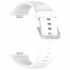Microsonic Huawei Watch Fit 3 Kordon Silicone Sport Band Beyaz 1