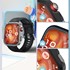 Microsonic Huawei Watch Fit 4 Kılıf 360 Full Round Soft Silicone Siyah 4