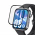 Microsonic Huawei Watch Fit 4 Tam Kaplayan Nano Cam Ekran Koruyucu Siyah 1
