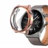 Microsonic Huawei Watch GT 3 Pro 46mm Titanyum Kılıf 360 Full Round Soft Silicone Rose Gold 1