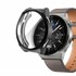 Microsonic Huawei Watch GT 3 Pro 46mm Titanyum Kılıf 360 Full Round Soft Silicone Siyah 1