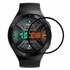 Microsonic Huawei Watch GT 2e Tam Kaplayan Temperli Cam Full Ekran Koruyucu Siyah 1