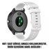 Microsonic Garmin Forerunner 265S Kordon Silicone Sport Band Beyaz 2