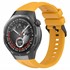 Microsonic Huawei Watch GT5 Pro 42mm Kordon Silicone SwiftBands Sarı 3