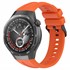 Microsonic Huawei Watch GT5 Pro 46mm Kordon Silicone SwiftBands Turuncu 3