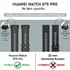 Microsonic Huawei Watch GT5 Pro 46mm Kordon Silicone SwiftBands Turuncu 3