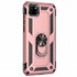 Microsonic Huawei Y5P Kılıf Military Ring Holder Rose Gold 2