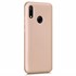 Microsonic Matte Silicone Huawei Y6s 2019 Kılıf Gold 2