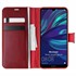 Microsonic Huawei Y7 2019 Kılıf Delux Leather Wallet Kırmızı 1