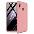 Microsonic Huawei Y7 2019 Kılıf Double Dip 360 Protective Rose Gold 1