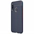 Microsonic Huawei Y7P Kılıf Deri Dokulu Silikon Lacivert 2
