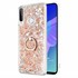 Microsonic Huawei P40 Lite E Kılıf Glitter Liquid Holder Gold 1