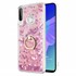 Microsonic Huawei Y7P Kılıf Glitter Liquid Holder Pembe 1