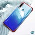 Microsonic Huawei Y7P Kılıf Skyfall Transparent Clear Kırmızı 3