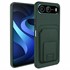 Microsonic TECNO Spark 40 5G Kılıf PocketPro Litchi Koyu Yeşil 1
