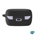 Microsonic Jabra Elite 4 Kılıf Askılı Mat Silikon Siyah 2