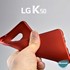Microsonic Matte Silicone LG K50 Kılıf Kırmızı 3
