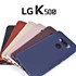 Microsonic Matte Silicone LG K50s Kılıf Rose Gold 3