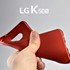 Microsonic Matte Silicone LG K50s Kılıf Kırmızı 4