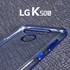 Microsonic LG K50s Kılıf Skyfall Transparent Clear Kırmızı 3